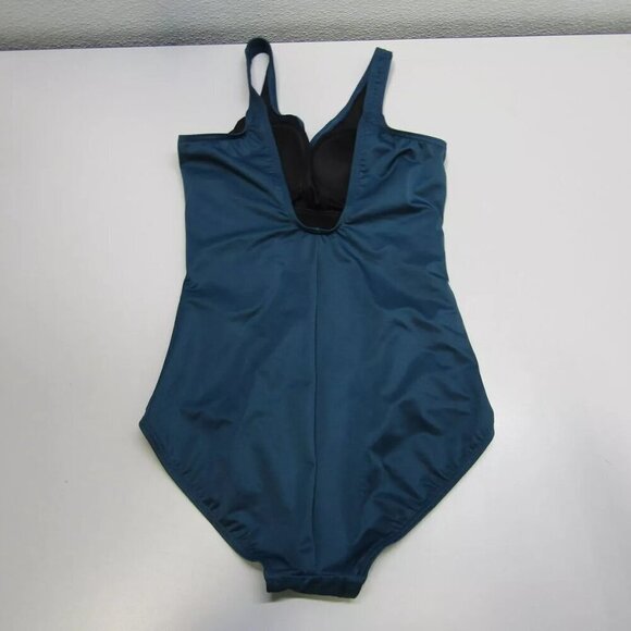 NEW MIRACLE SUIT Must Have Oceanus One Piece Swimsuit Green Size 10 - Picture 2 of 7